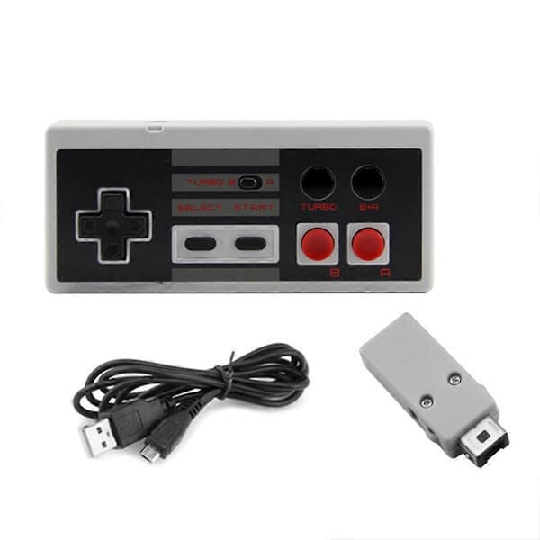 2,4 GHz trådløs controller joystick gamepad til NES Mini Classic Edition