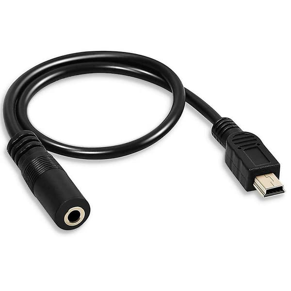 Micro USB til 3,5 mm Jack Hodetelefon Øretelefon Kabel Adapter Socket Lydkabel 2(Mini 5P)