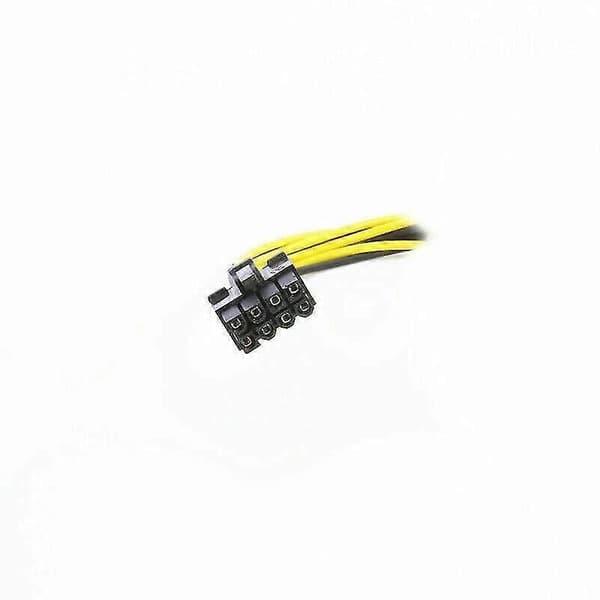 6-pin till 8-pin PCI Express Strömomvandlarkabel för GPU Grafikkort Pcie Pci-e