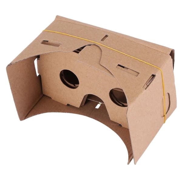 6\" DIY 3D VR Virtual Reality Briller Hårdt Pap Til Pap