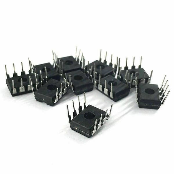 10x NE555 NE555P NE555N DIP8 Högprecisionsoscillator Timer IC-chip