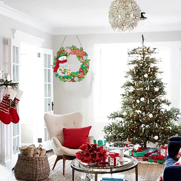5D Diamantmaleri Julepynt DIY Diamantmaleri Billede Sæt