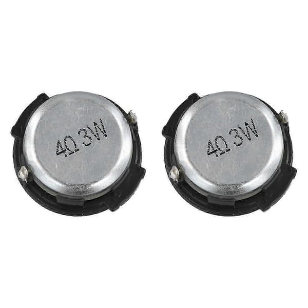 1,25 tommer 31 mm 4 Ohm 3W Neodym Full Range Mini Højttaler til Bluetooth-lyd Black