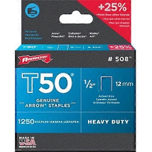 Arrow T50 Klammer (Förpackning med 1250)