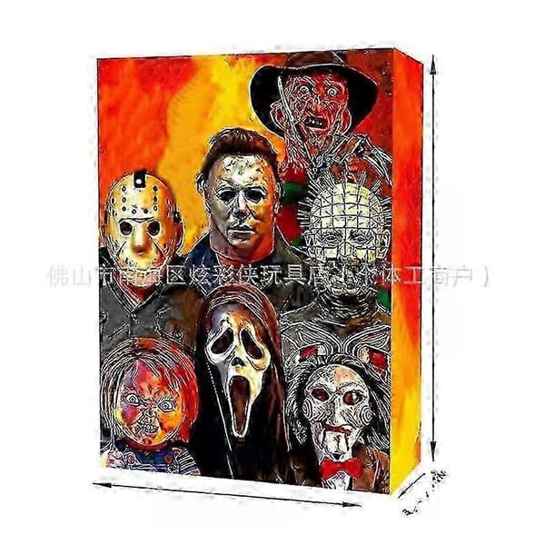 2025 Julkalender Överraskningslåda 24 st Julklapp Halloween 2