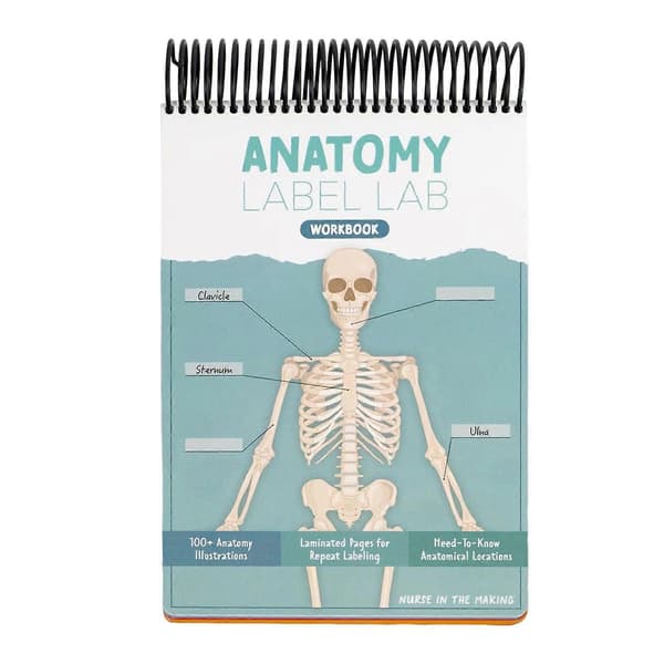 Anatomys Label-Lab Din Ultimative Studiearbeidsbok The Ultimates Anatomys Studieveiledningsbøker for Sykepleierstudenter Blue1
