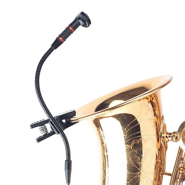 Instrumenttikondensaattorimikrofonin yleiskiinnike saksofonille