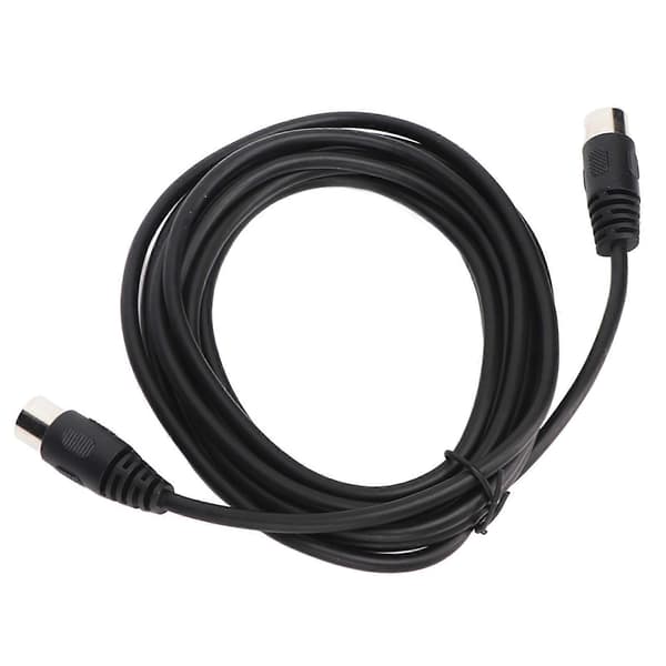 6 Pin DIN Kabel Han til Han Plug and Play Lydsignalforbindelse DIN Forlængerledning til Digital Enhed 3 Meter / 9.8ft