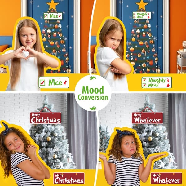 Julepynt til juletreet - 20 stykker julepynt, festlige juledekorasjoner