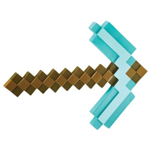 Minecraft Diamant Sprengt Versjon, Hakke