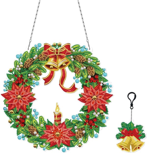 5D Diamantmaleri Julepynt DIY Diamantmaleri Billede Sæt
