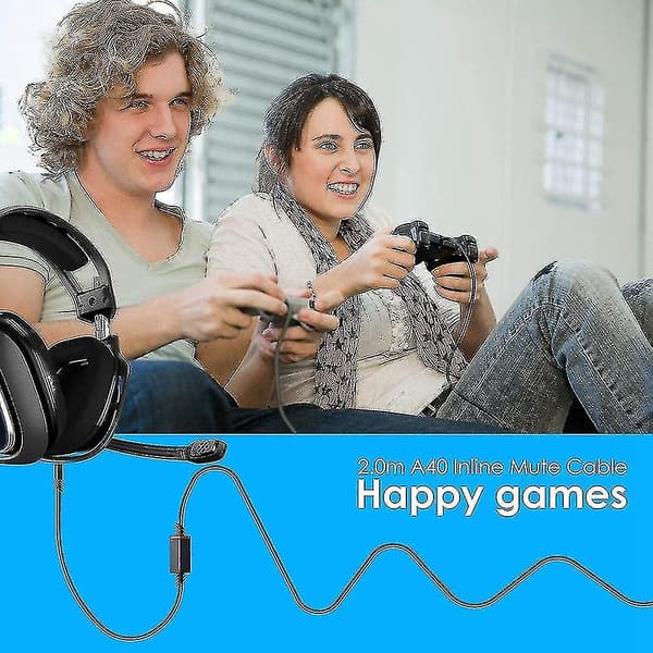 Udskiftningskabel til headset, til Astro A10/a40 gaming headsets