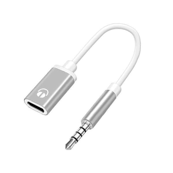 Type C Hun Type-C Til 3,5 mm Jack Konverter 3 5 mm Til Type C Adapter Mobiltelefoner/Laptop