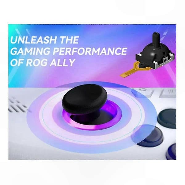 2 stk. Hall Joystick-erstatning for spillkontroller – Kompatibel med ROG Ally