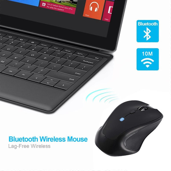 Trådløs Mus M705 Pro V2 910-004654 A 60 Bluetooth Trådløs Bluetooth 3.0 Til Bærbar Tablet Computer Tilbehør Sort