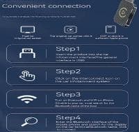 2 i 1 Trådløs CarPlay Adapter Android Auto Trådløs Adapter Smart Mini Box USB Adapter Plug and Play WiFi Hurtigforbindelse Model 2