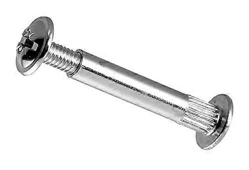 Liitosruuvi, nikkelöity teräs M6 x 31-37 mm, 50 kpl