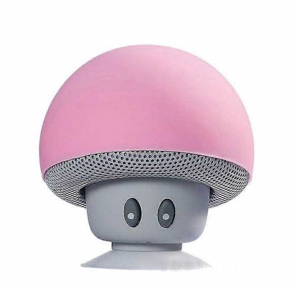 Mini Bærbar Soppformet Trådløs Bluetooth Høyttaler Telefonholder