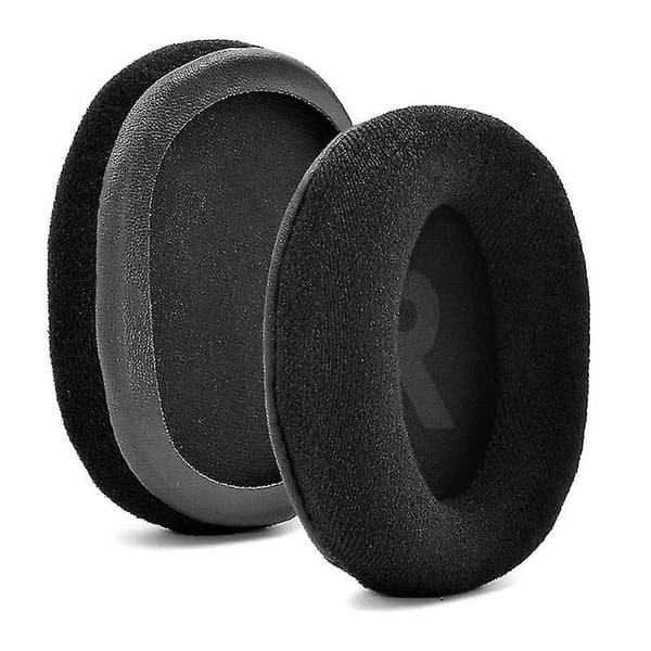 Erstatningsøreputer for G Pro X Headset Hodetelefoner Lær Øremuffe Øreputer (svart (Svart)