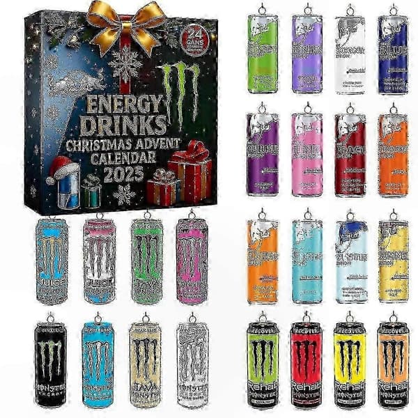 2025 Ny Akryl Jul Nedräkning Adventskalender Blind Box-cdcp2