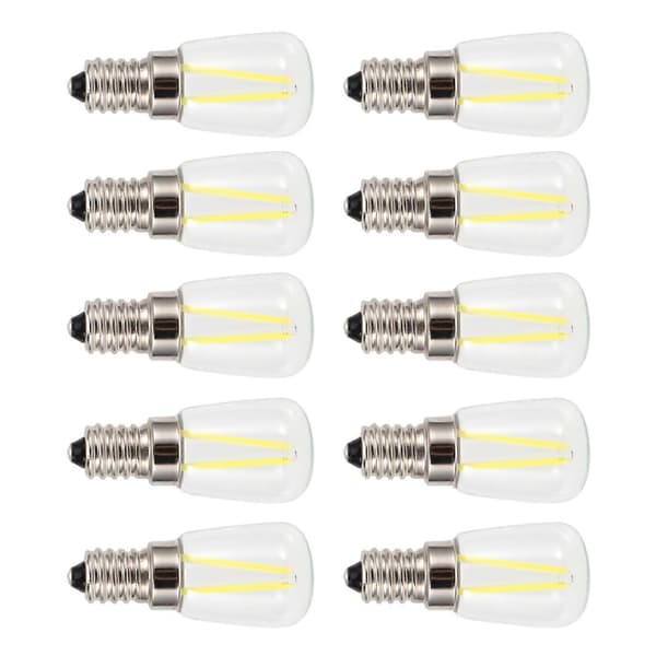10-pakning Mini Dimbar E14 LED-pærer for Pendellampe Vegglamper