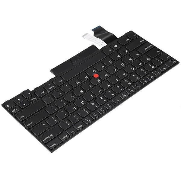 Bakgrunnsbelyst laptop-tastatur