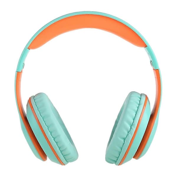Trådløse hovedtelefoner Bluetooth-kompatible øretelefoner Stereo Foldbare Over-ear Blue