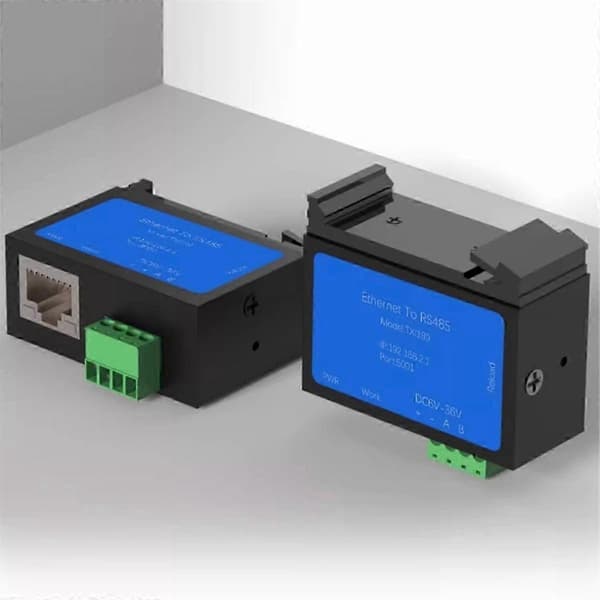 Industriell Modbus TCP/IP Server RS485 til Ethernet Konverter 600bps-921600bps