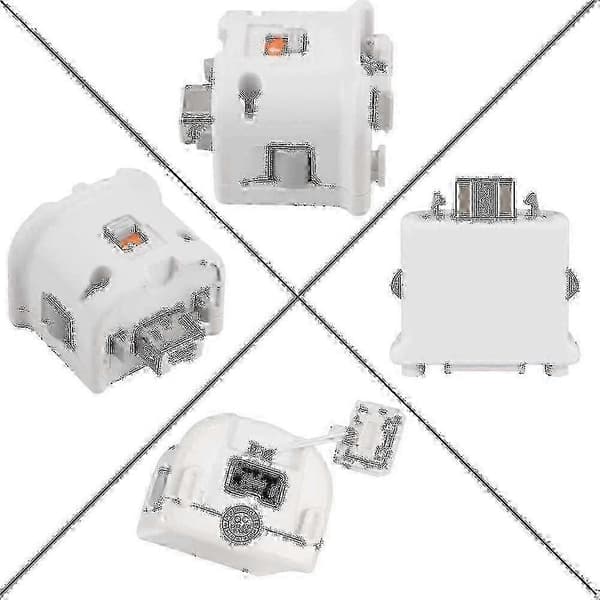 2 Motion Plus Adapter Detektor För Wii Fjärrkontroll Adapter Accelerator Ersättning