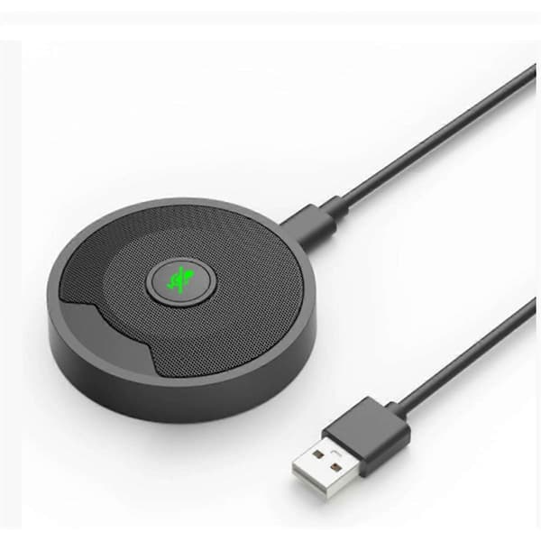 UM10 USB Konferencemikrofon 360° Omnidirektionel Kondensator PC Mikrofoner til Videokonference Ga