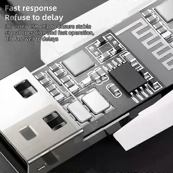 Bluetooth Audio Receiver Dongle-USB 2.1 Musikkadapter fra