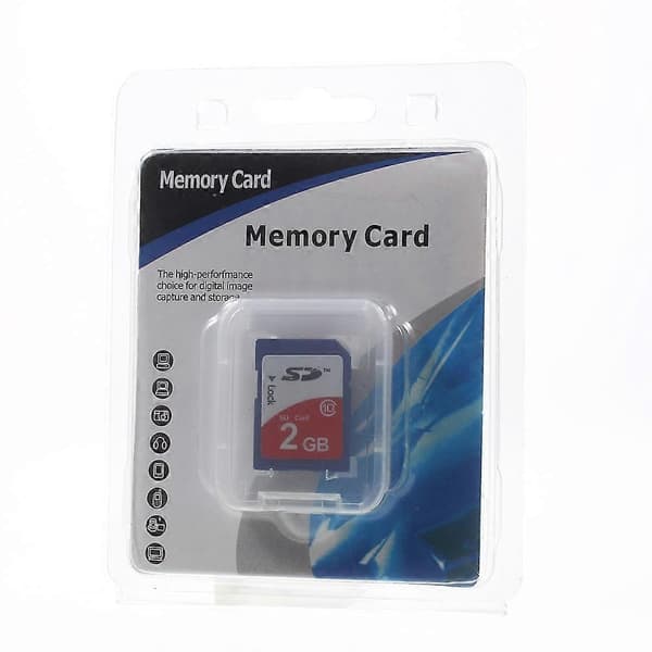 2 GB High Speed Class 10 SDHC-minnekort