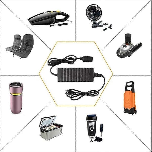 12v 15a 160w bilkonverter 220v til adapter hjem