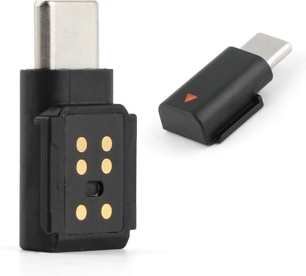 Til DJI MIC Mini Adapter Type-C Mobiltelefon Trådløs Mikrofonmodtager Til