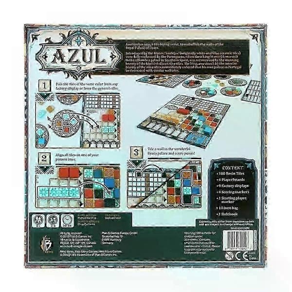 2025 Azul Lautapeli, uusi ja sinetöity, 2-4 pelaajaa