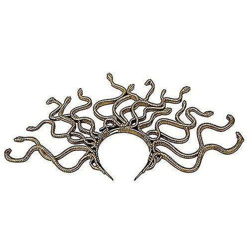Mytisk Medusa Hodebånd Gresk Gudinne Kostyme Slange Hodeplagg