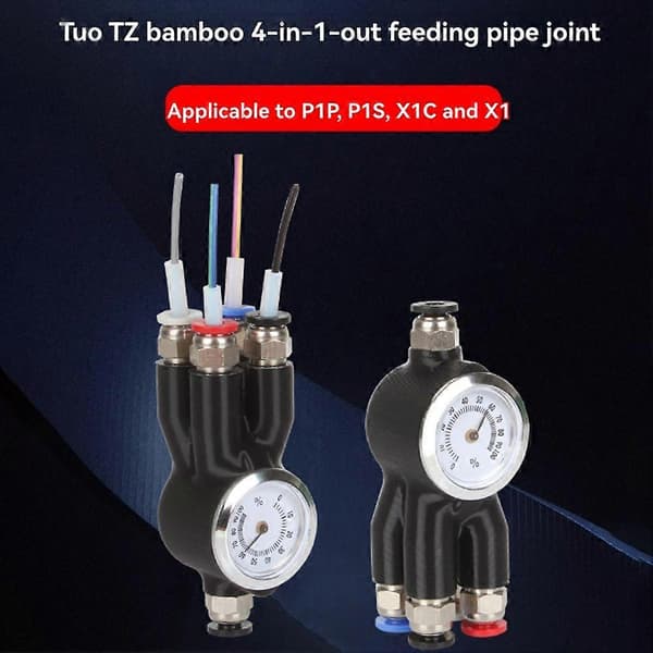 4-i-1 Matarrörsadapter för X1C P1P A1/A1