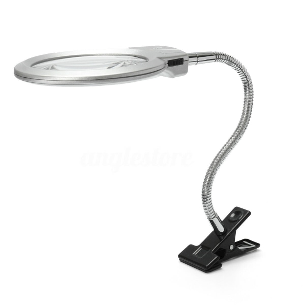 LED-förstoringslampa Stor linsbelyst lampa Top Desk-förstoringsglas high quality