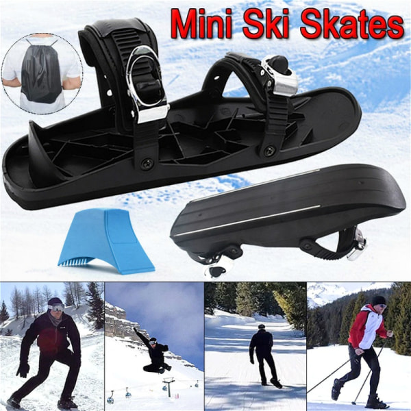 Mini Skidskor Snowboard Skor Täcka Skridskor Skidåkning Black f414 | Black  | Fyndiq