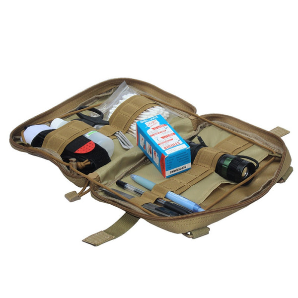 Multifunktionell taktisk medicinsk väska Militär taktisk påse black