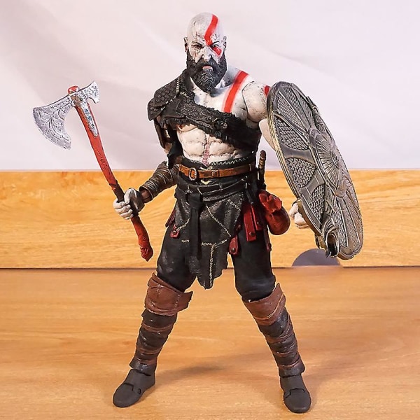 Neca God Of War Classic Game Ps4 Kratos Action Figur Pvc Samlarmodell Leksaker Docka Födelsedagspresent C 20CM  NO BOX