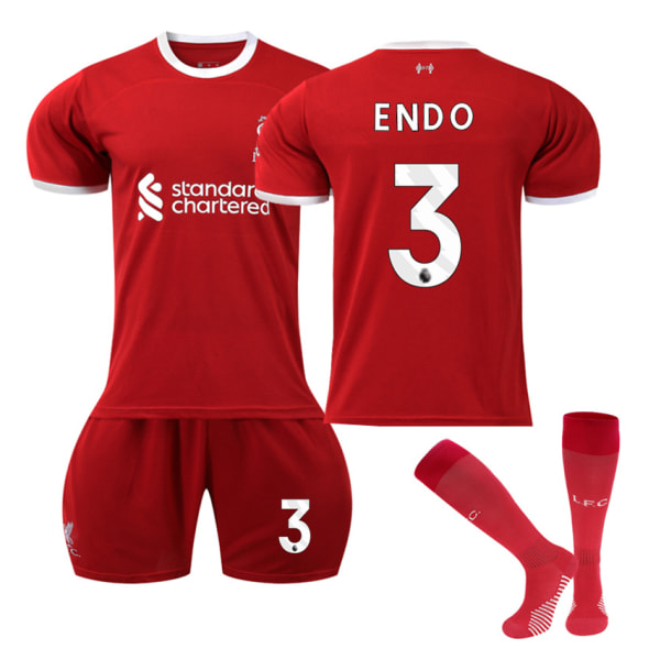 Nya Liverpool Home 3 Far Eastern Airlines ENDO set With socks S