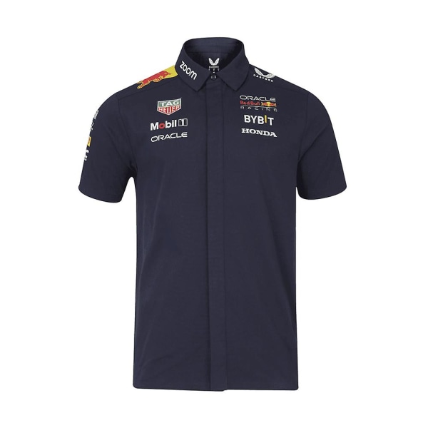 Red Bull Racing kortärmad skjorta med knapp för herrar 2024 Xxl