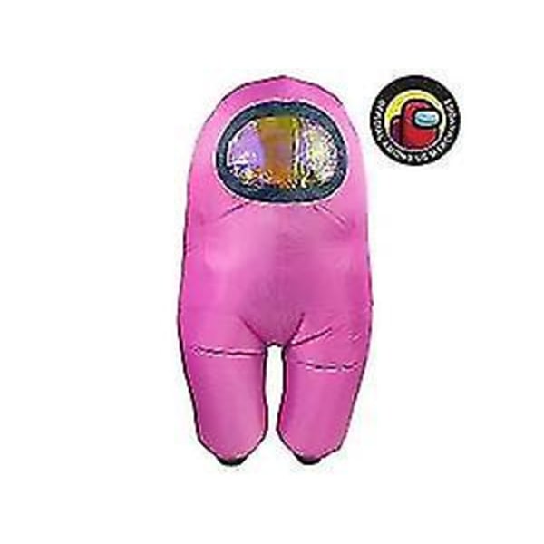 Uppblåsbar rymddräkt för barn Uppblåsbar kostym Vuxen Halloween varulvsdräkt purple 100-155CM