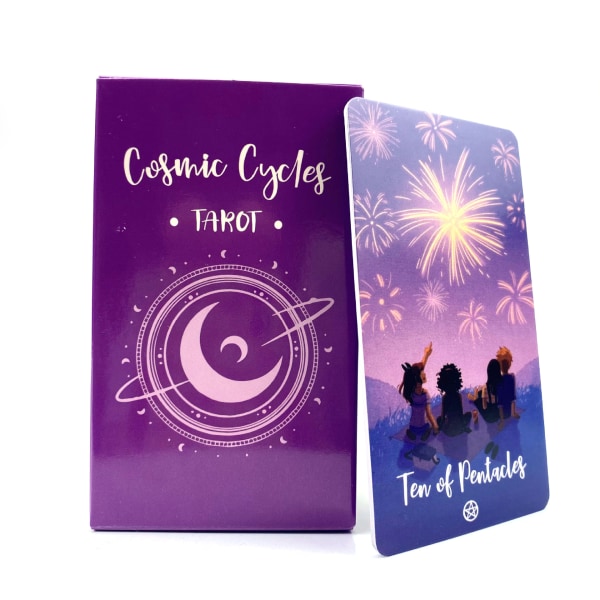 Cosmic Cycles Oracle Tarot Card Spådomskort