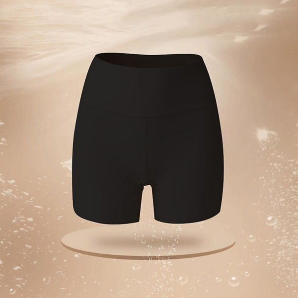 Plus Size Säkerhet Korta Byxor Sommar Kvinnor Seamless Ice Silk Boxers för Kvinna Anti skav Under kjol Boyshort Trosor 2xl Z 2XL (85-100kg) Style 3--Color 12