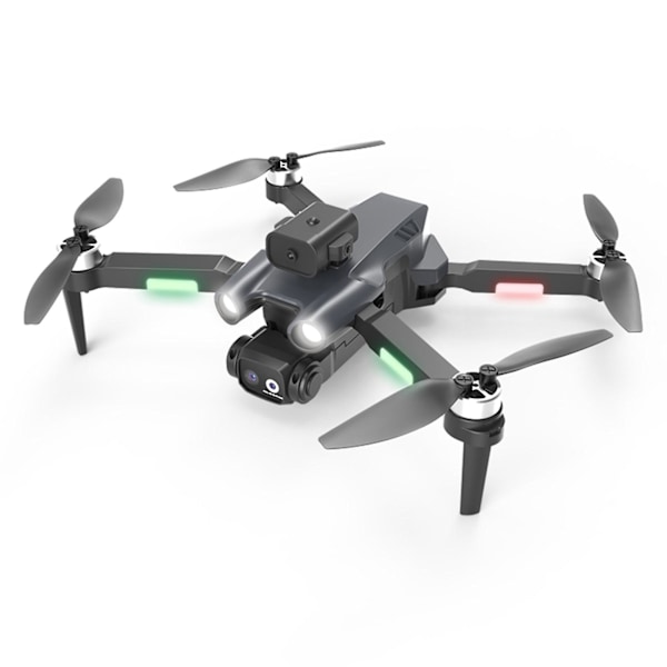 Drone med kamera, børsteløs motor, 2,4G Wifi Fpv Rc Quadcopter med Headless-modus, følg meg, høydehold, hinderunngåelse, leker, gaver til barn og voksne