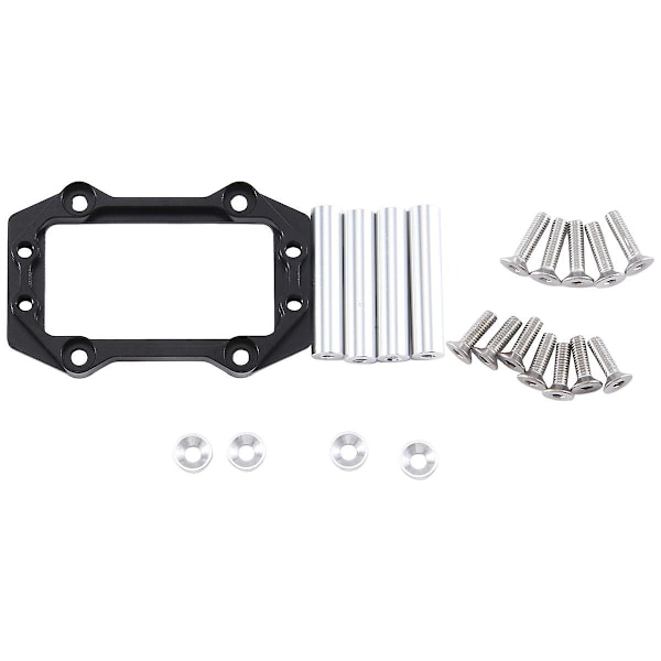 Metall Servo Fäste Set för 1/8 Karton Senton Outcast Talion 1/7 Limitless Mojave Uppgraderingsdelar, Svart
