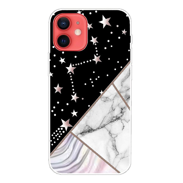 A-serie marmor mønster TPU-cover til iPhone 13