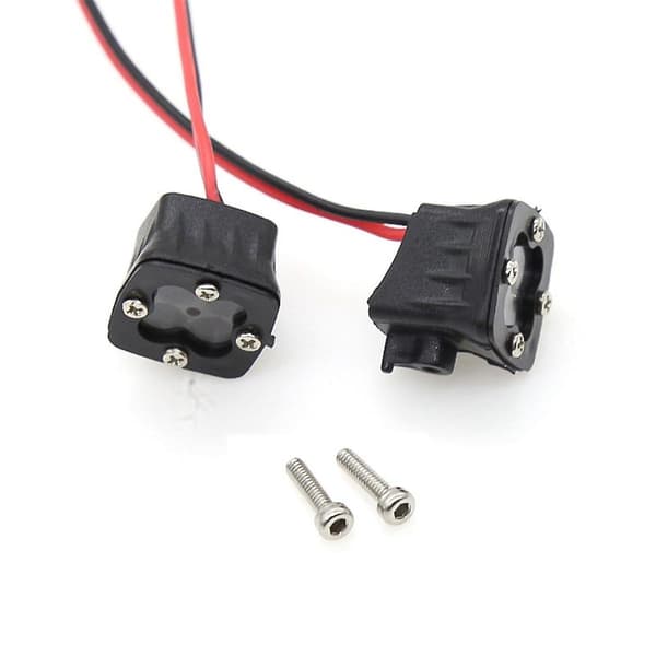 Egnet til 1/10 Simuleringsbil DIY Kvadratisk Lys Modelbil Skrog Bumper LED Spotlight